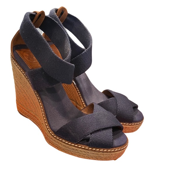 TORY BURCH Adonis Espadrille Wedge - Picture 3 of 16